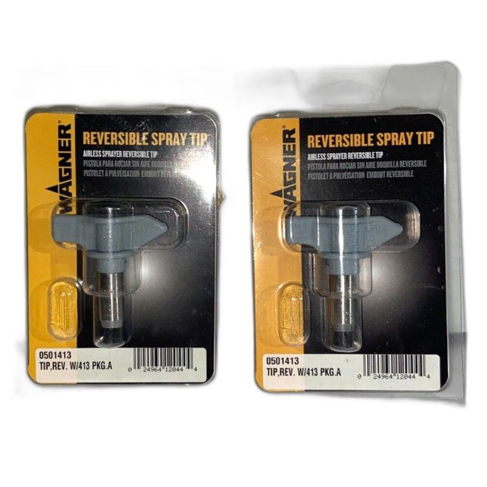 2 Wagner Reversible Spray Tip Model# 0501413 NEW!